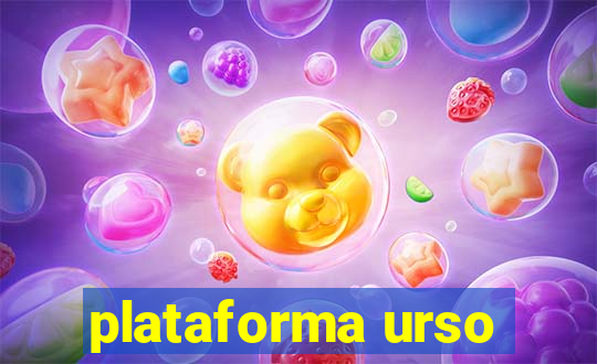 plataforma urso